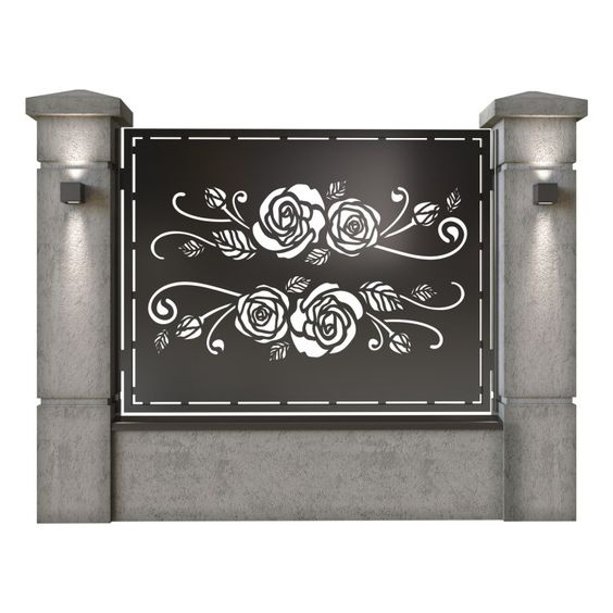 Cnc Plasma Lotus Gate Svg Dxf Design Makerbhawan