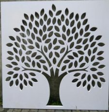Simple tree wall art