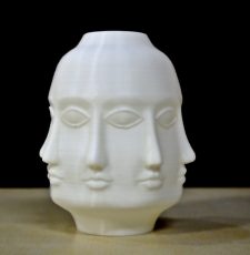 Budhha multi faces vase 3D printing STL File