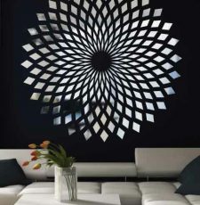 cnc wall art chakra design