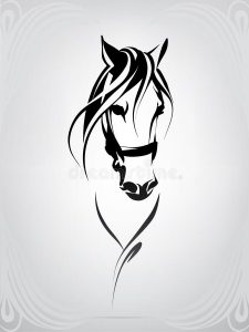 Horse Laser CNC Cutting Vector file – Makerbhawan