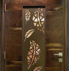 cnc leaf door design