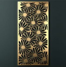 cnc flower elevation design