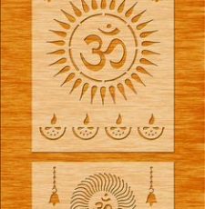 om temple invitation