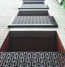 elevation decorative grill design