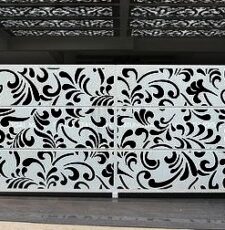 floral main metal gate design