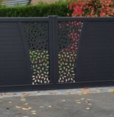 leaf entrace gate design