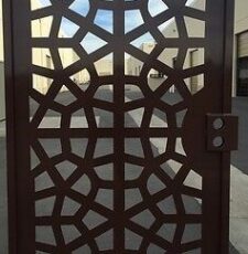 cnc grill gate design