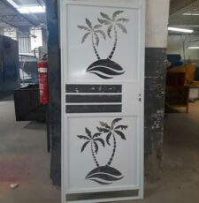 coconut tree door design