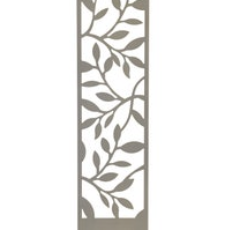 cnc leaf door plate design