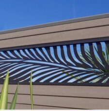 Palm leaf fency design