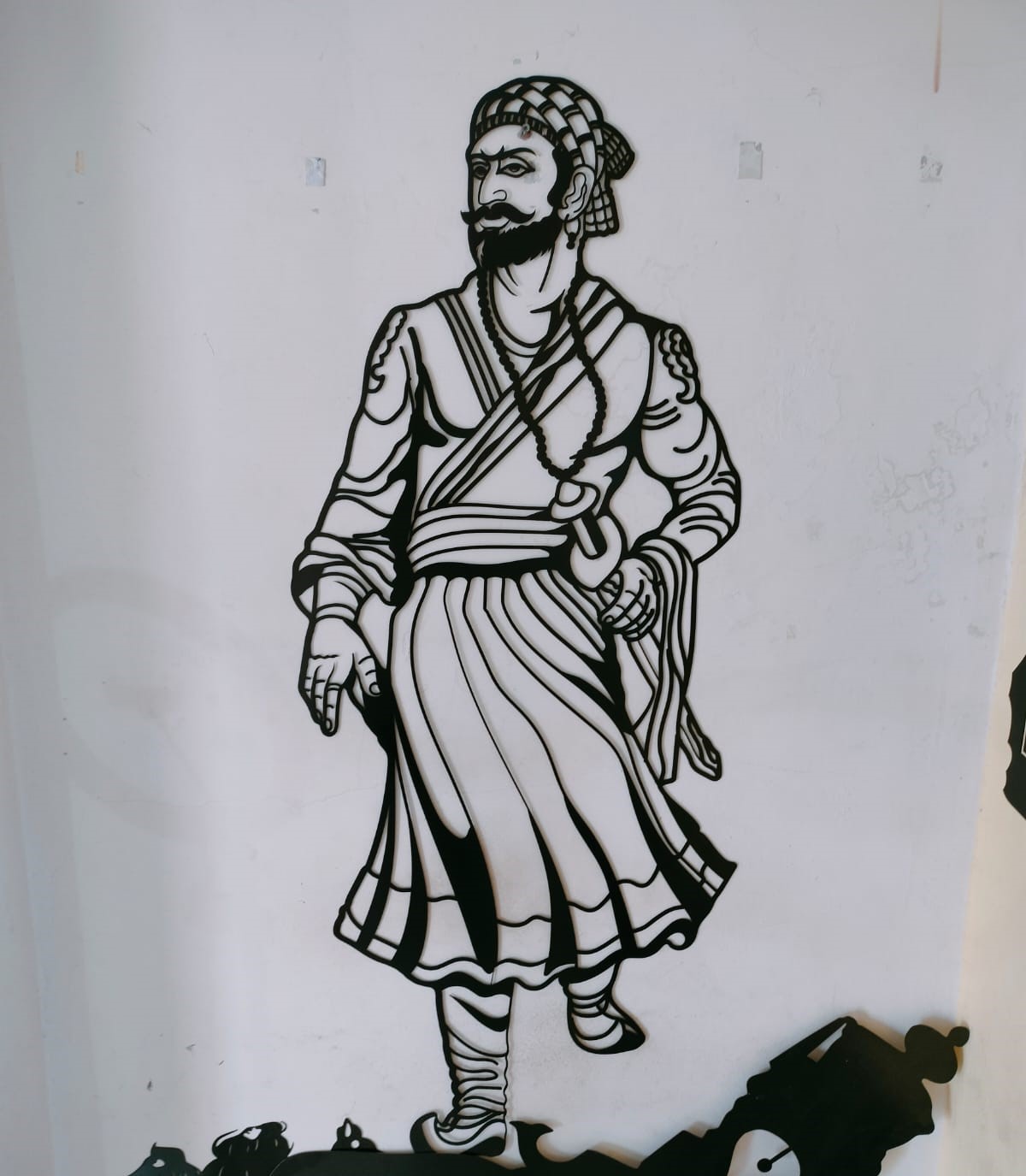 Outline Drawing Video of shri. Chhatrapati shivaji maharaj 🚩✨ . . #raje  #artreels #chhatrapati #chhatrapatishivajimaharaj #daivat ... | Instagram