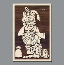 Cnc Hanumanji svg/dxf file