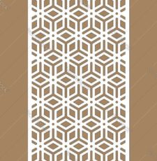 Cnc Hexagon Charkat Partition Jali svg/dxf file