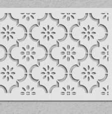 Cnc Partiton Flower Jali svg/dxf file