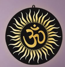 Cnc Chakra with OM svg/dxf file