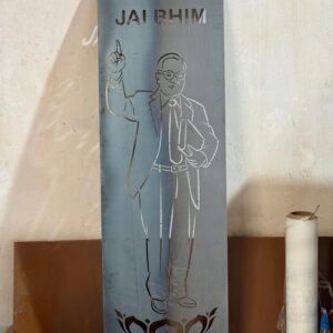 cnc Ambedkar (bhim) design dxf file