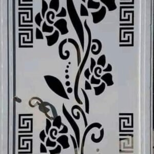 cnc flower jali with line box svg/dxf file