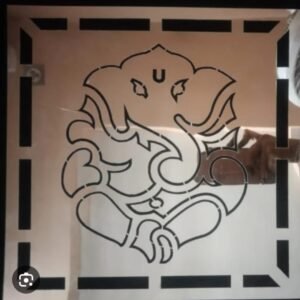 cnc ganpati jali svg/dxf file