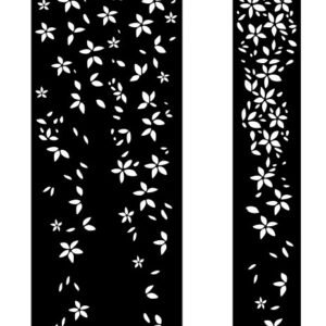 cnc flower jali svg/dxf file
