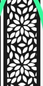 cnc leaf jali svg/dxf file