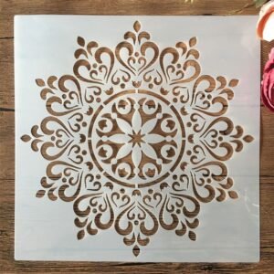 Cnc Flower Rangoli (Mandla) Design dxf/svg file