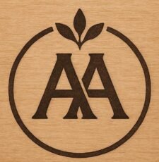 cnc AA symbol svg/dxf file