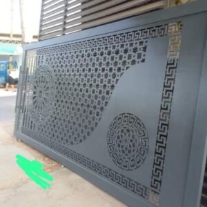 Cnc Circle Main gate Jali Design dxf/svg file