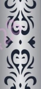 Cnc Curve Panel JAli Design dxf/svg file