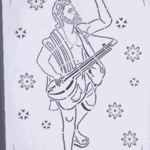 Cnc Lord Kanakadasa Jayanthi Design dxf/svg file