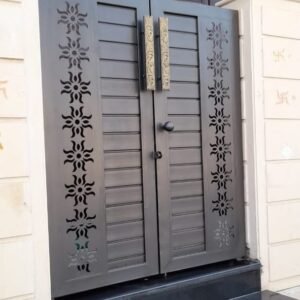 Lotus Line Metal Gate dxf/svg file