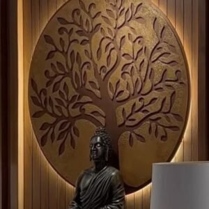 Cnc Tree Leaves Design dxf/svg file