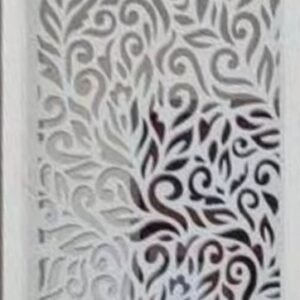 cnc curl with leaf jali svg/dxf file