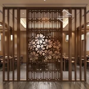 cnc flower with lining jali svg/dxf file