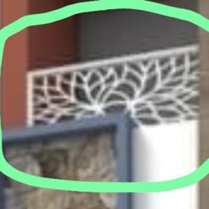 cnc lotus grill jali svg/dxf file