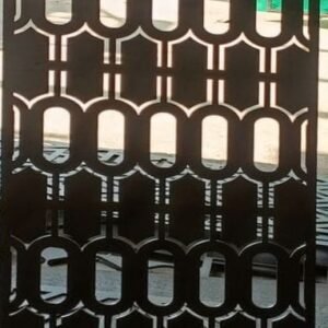 cnc oval shape door jali svg/dxf file