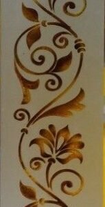 Cnc Flower With Leaf Curl Design dxf/svg file