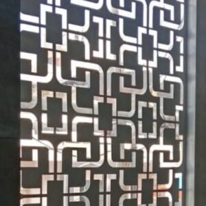 Cnc Block Square Jali Design dxf/svg file