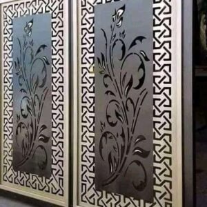 Borad Long Curl Main Gate svg/dxf file