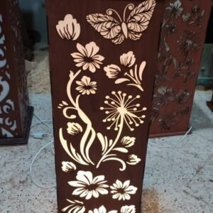 Buterfly With Flower CNC Design svg/dxf file