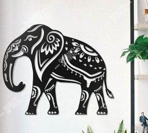 CNC Elephant Vector svg/dxf file