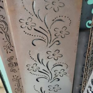 Cnc Round Shape Flower Jali Design dxf/svg file