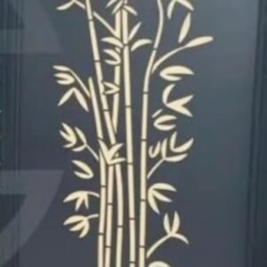 Cnc Bamboo Plate Design dxf/svg file