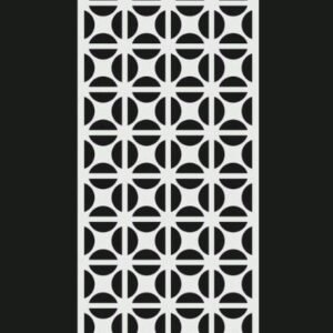 Cnc Half Circle Jali Design dxf/svg file