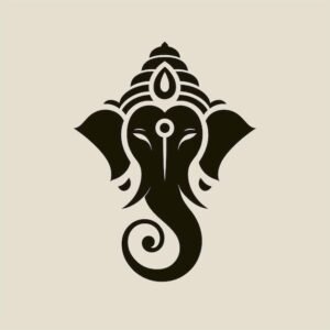 Cnc Ganesha Face Wall art dxf/svg file