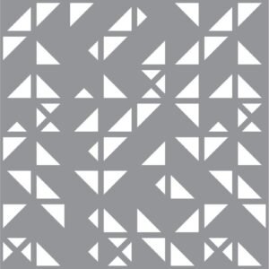 Cnc Triangular Cut Jali Design dxf/svg file