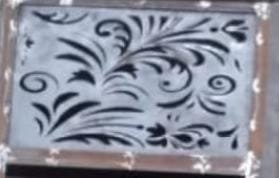 Cnc Stencil Flower Design dxf/svg file