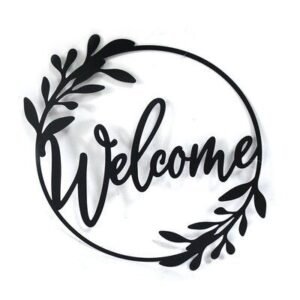 Cnc Welcome Wall Art dxf/svg file