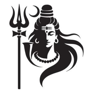 Cnc Lord Shiva Wall Art dxf/svg file