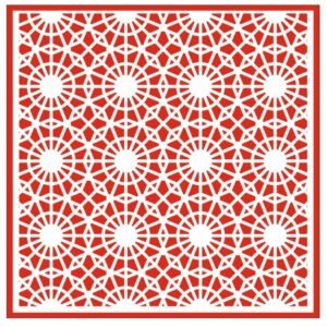 cnc Geometric Jali Design svg/dxf file